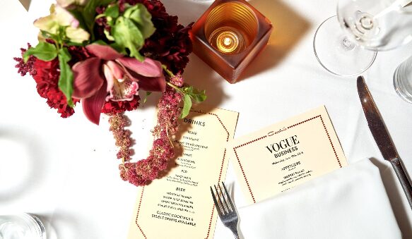 Vogue press dinner