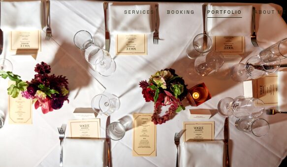Vogue press dinner