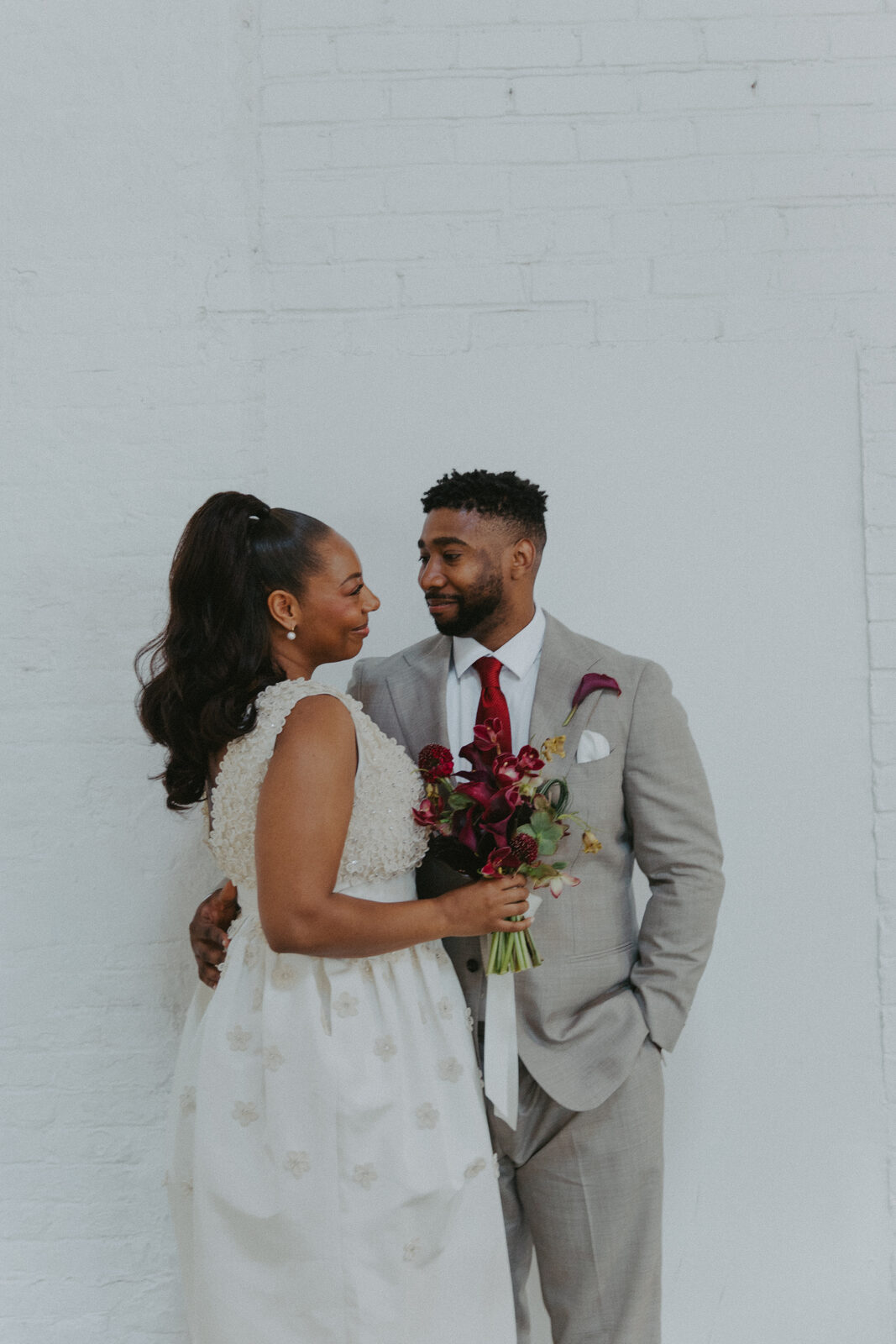 Bride and groom